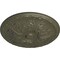 Ekena Millwork Granada Ceiling Medallion (Fits Canopies up to 4 1/4"), Hand-Painted Witch Hazel, 15 3/4"OD x 5/8"P CM16GAWHF - alternate 3